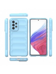 Magic Shield Fodral för Samsung Galaxy A53 5G flexibelt pansarskal ljusblått
