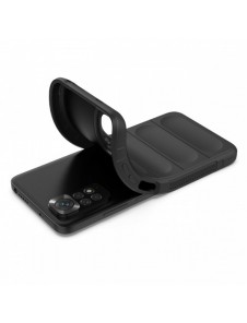 Magic Shield Case fodral för Xiaomi Redmi Note 11 flexibelt pansarskydd svart