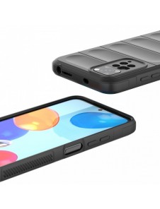 Magic Shield Case fodral för Xiaomi Redmi Note 11 flexibelt pansarskydd svart