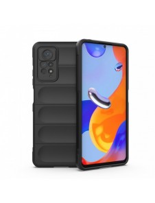 Magic Shield Fodral till Xiaomi Redmi Note 11 Pro flexibelt pansarskal svart