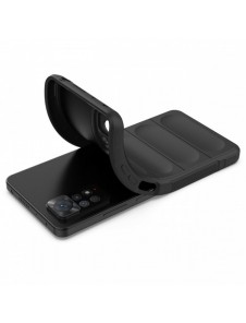 Magic Shield Fodral till Xiaomi Redmi Note 11 Pro flexibelt pansarskal svart