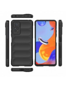 Magic Shield Case-fodral till Xiaomi Redmi Note 11 Pro flexibelt pansarskydd mörkblått