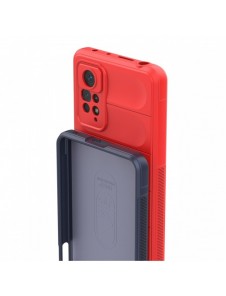 Magic Shield Case-fodral till Xiaomi Redmi Note 11 Pro flexibelt pansarskydd mörkblått