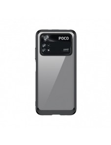 Outer Space Case för Xiaomi Poco M4 Pro-fodral med en flexibel ram svart