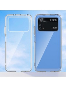 Outer Space Case för Xiaomi Poco M4 Pro-fodral med en flexibel ram svart