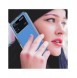 Outer Space Case för Xiaomi Poco M4 Pro-fodral med en flexibel ram blå