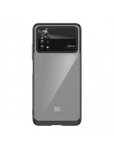 Outer Space Fodral för Xiaomi Poco X4 Pro 5G skal med en flexibel ram svart