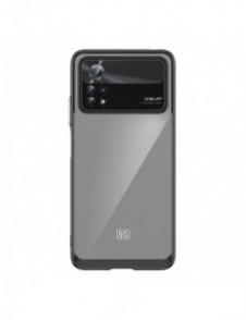 Outer Space Fodral för Xiaomi Poco X4 Pro 5G skal med en flexibel ram svart