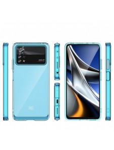 Outer Space Fodral för Xiaomi Poco X4 Pro 5G skal med en flexibel ram svart