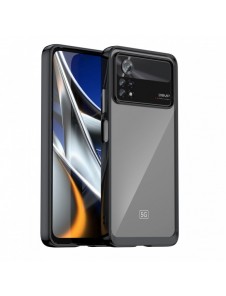 Outer Space Fodral för Xiaomi Poco X4 Pro 5G skal med en flexibel ram svart