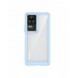 Outer Space Case för Xiaomi Poco F4 5G-fodral med en flexibel ram blå