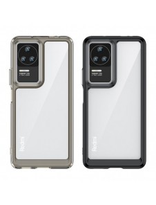 Outer Space Case för Xiaomi Poco F4 5G-fodral med en flexibel ram blå