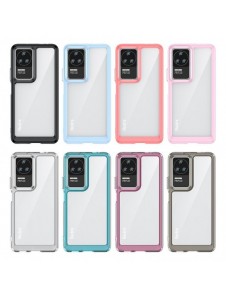 Outer Space Case för Xiaomi Poco F4 5G-fodral med en flexibel ram blå