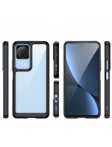 Outer Space Case för Xiaomi Poco F4 5G-fodral med en flexibel ram blå