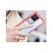 Outer Space Case Xiaomi Poco F4 5G skal med en flexibel ram röd
