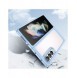Outer Space Fodral för Samsung Galaxy Z Fold 3 skal med en flexibel ram blå