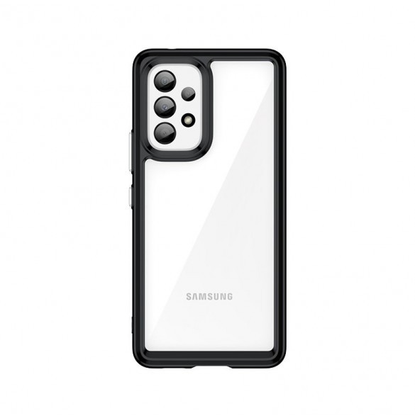 Outer Space Fodral för Samsung Galaxy A53 5G skal med en flexibel ram svart