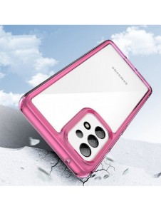 Outer Space Fodral för Samsung Galaxy A53 5G skal med en flexibel ram rosa