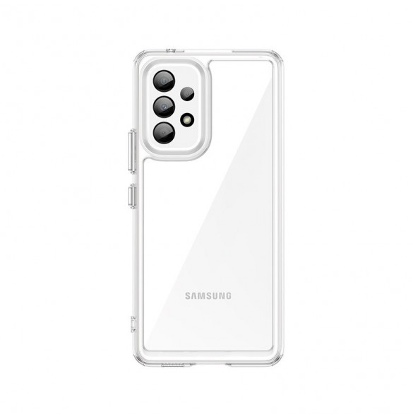 Outer Space Fodral för Samsung Galaxy A53 5G skal med flexibel transparent ram