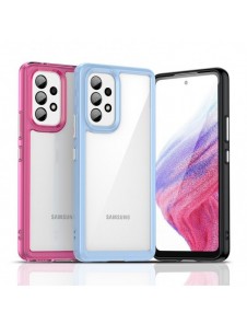 Outer Space Fodral för Samsung Galaxy A53 5G skal med flexibel transparent ram
