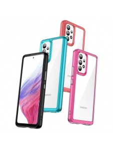 Outer Space Fodral för Samsung Galaxy A53 5G skal med flexibel transparent ram