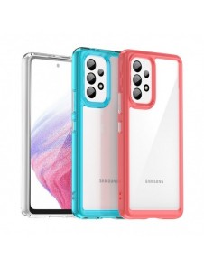 Outer Space Fodral för Samsung Galaxy A53 5G skal med flexibel transparent ram