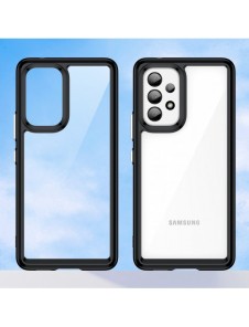 Outer Space Fodral för Samsung Galaxy A53 5G skal med flexibel transparent ram