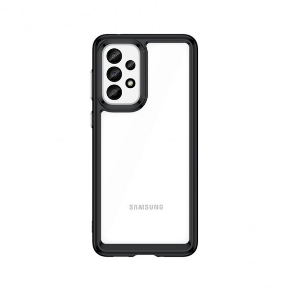 Outer Space Fodral för Samsung Galaxy A33 5G skal med en flexibel ram svart