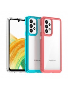 Outer Space Fodral för Samsung Galaxy A33 5G skal med en flexibel ram svart