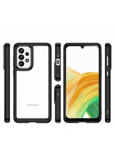 Outer Space Fodral för Samsung Galaxy A33 5G skal med en flexibel ram svart