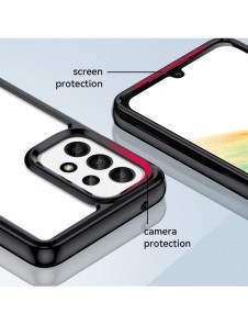 Outer Space Fodral för Samsung Galaxy A33 5G skal med en flexibel ram svart