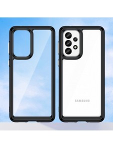 Outer Space Fodral för Samsung Galaxy A33 5G skal med en flexibel ram svart