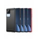 Carbon Case för Xiaomi Poco F4 5G flexibel silikon kolfodral svart