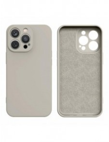 Silikonfodral iPhone 14 Plus silikonfodral beige