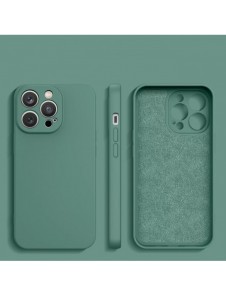 Silikonfodral iPhone 14 Plus silikonfodral grönt