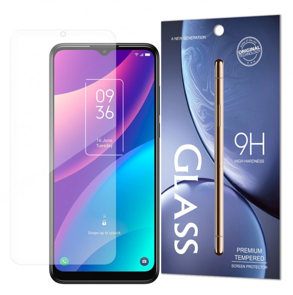 Härdat glas 9H TCL 30 SE härdat glas (förpackning - kuvert)
