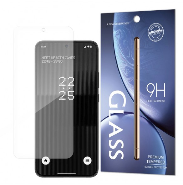 Miljövänligt härdat glas utan märke Nothing Phone 1
