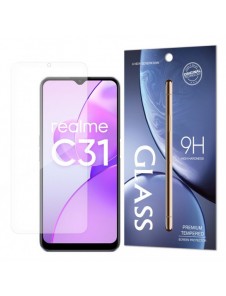 Härdat glas 9H härdat glas Realme C31 (Förpackning - Kuvert)