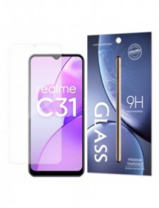 Härdat glas 9H härdat glas Realme C31 (Förpackning - Kuvert)