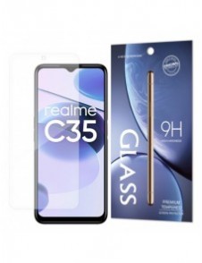 Härdat glas 9H härdat glas Realme C35 (förpackning - kuvert)