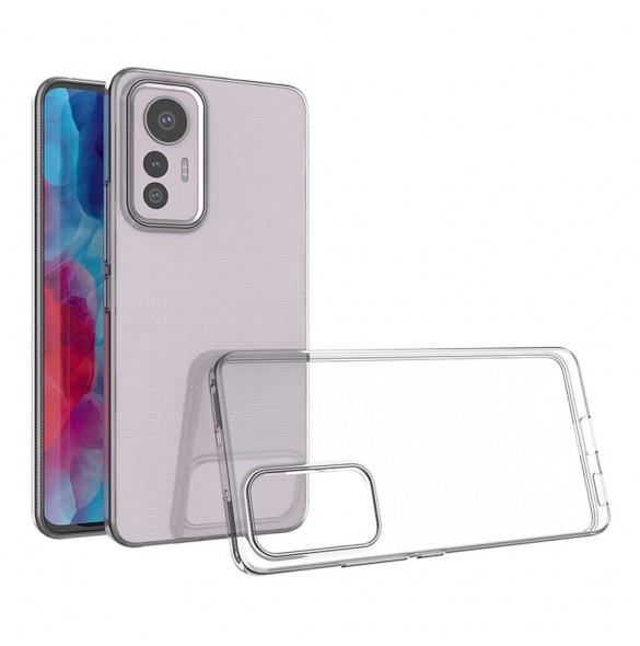 Ultra Clear 0,5 mm fodral för Xiaomi 12 Lite tunt fodral genomskinligt
