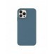 Eco Case fodral för iPhone 14 silikonnedbrytbart skal marinblått