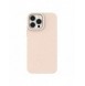 Eco Case fodral för iPhone 14 silikonnedbrytbart skal rosa