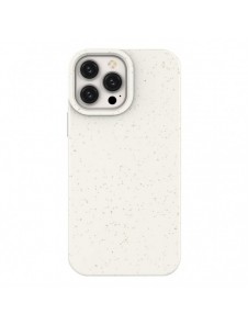 Eco Case fodral till iPhone 14 silikonnedbrytbart skal vitt