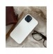 Eco Case fodral till iPhone 14 silikonnedbrytbart skal vitt