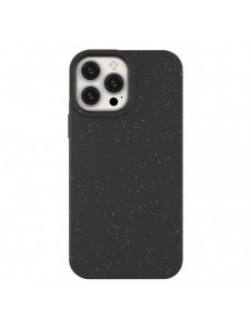 Eco Case fodral för iPhone 14 Plus silikonnedbrytbart skal svart
