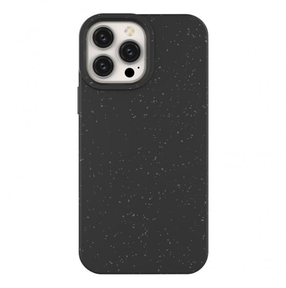 Eco Case fodral för iPhone 14 Plus silikonnedbrytbart skal svart
