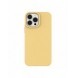 Eco Case fodral till iPhone 14 Plus silikonnedbrytbart skal gult