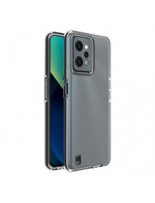 Spring Case fodral för Realme C31 silikonöverdrag med ram svart