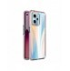 Spring Case för Realme 9 Pro+ / Realme 9 silikonöverdrag med ram ljusrosa